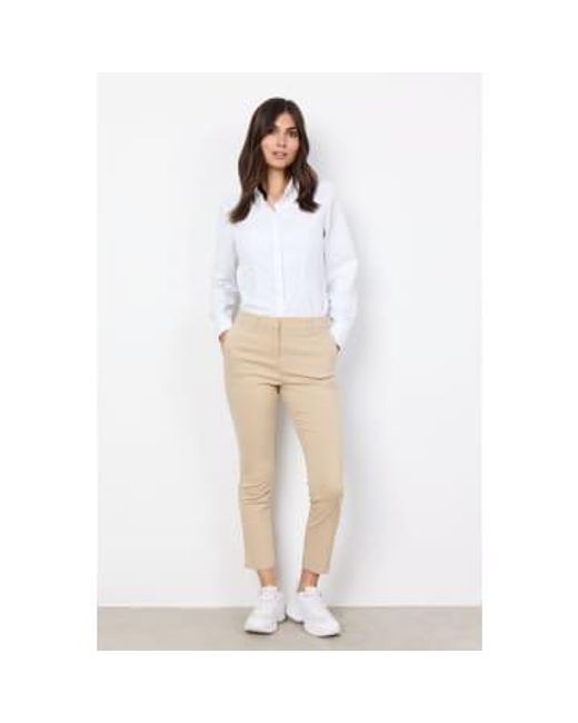 Soya Concept White Lilly Pants