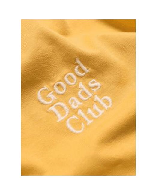 Far Afield Yellow Basic T-shirt Good Dads Club for men