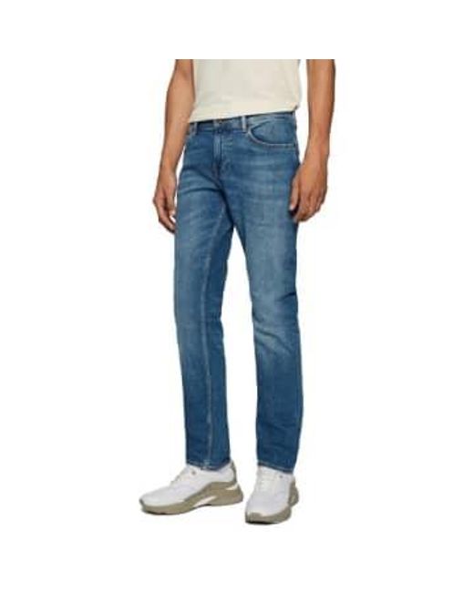 Boss Blue Delaware Slim Fit Jeans Medium 36/32