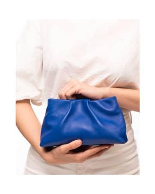 Naterra Blue Leather Bag U