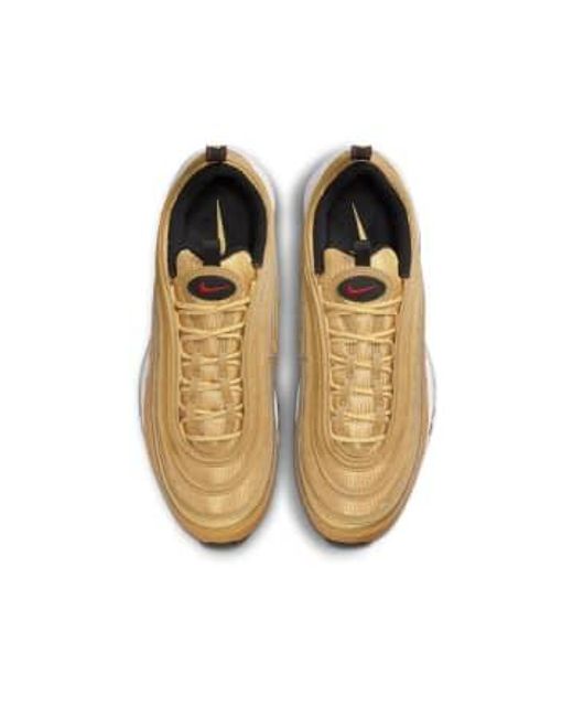 Air max 97 og qs metallic gold  and  varsity red deals