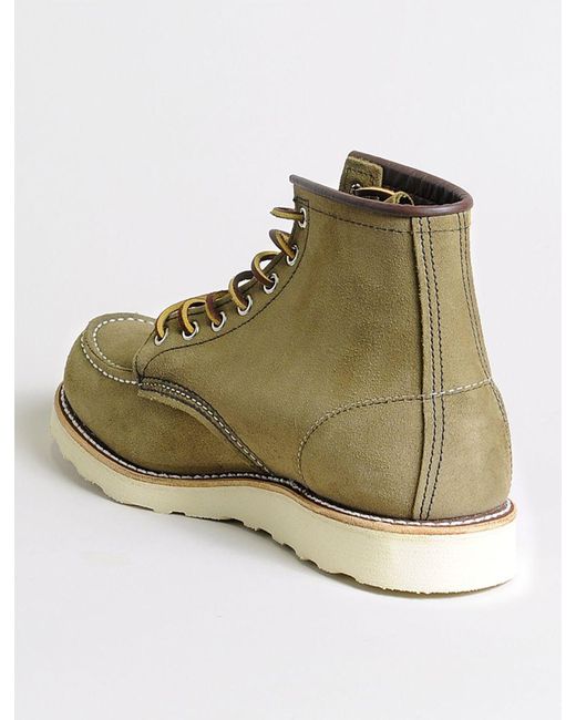 Red Wing 8881 Moc Toe Olive Mohave in Green für Herren