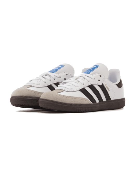 adidas Samba And Junior White & Black for Men | Lyst