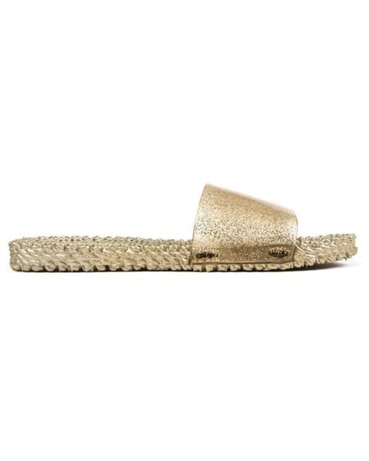 Glitter gold hot sale slides