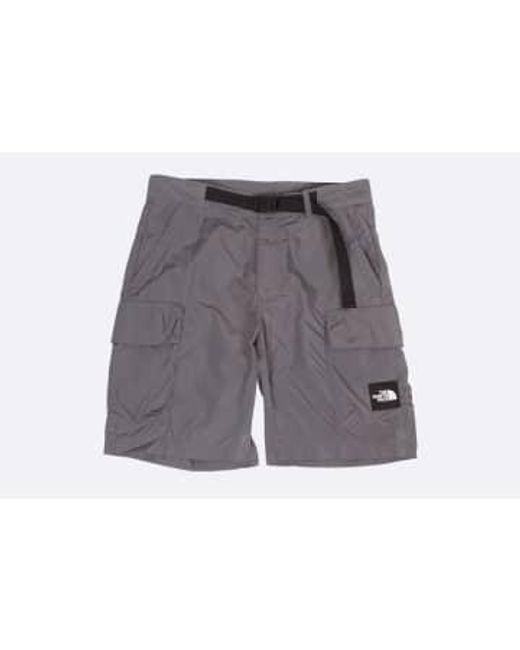 The North Face Gray Cargo Short Smoked Pearl 30 / for men