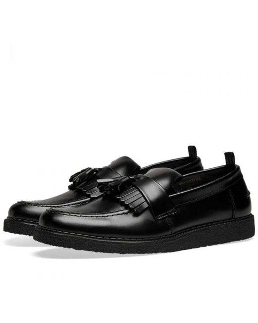 Fred Perry X George Cox Tassel Loafer B9278 Black for men