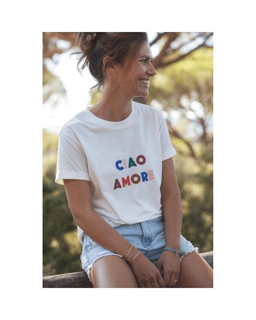 T-shirt Joy Ciao Amore Marlot | Lyst