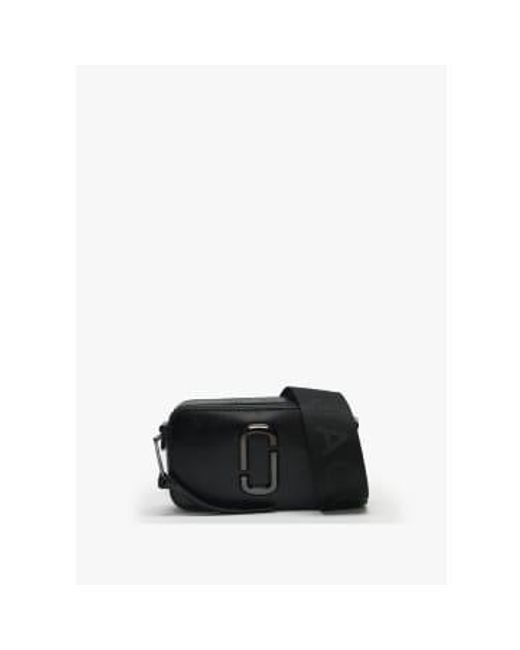 Marc Jacobs Black The Snapshot Dtm Leather Camera Bag