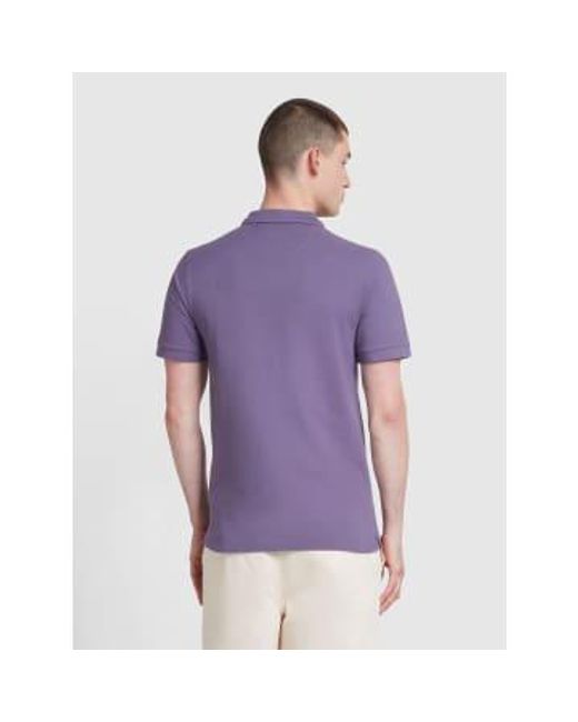Polo Farah pour homme en coloris Purple