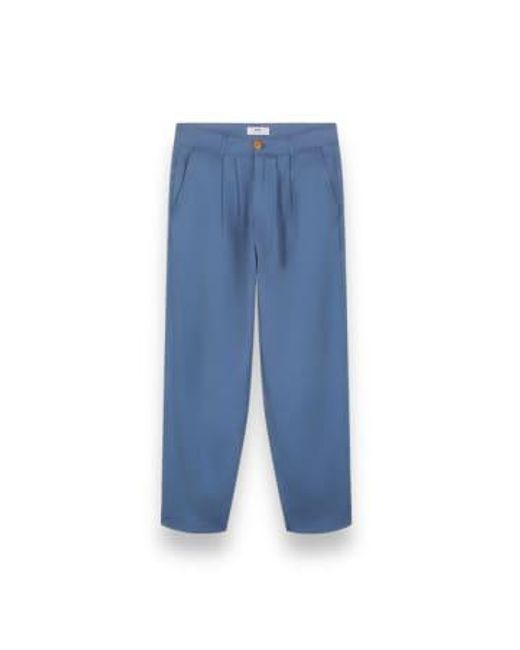 Olow Blue Pantalon Swing Bleu Cobalt 32 for men