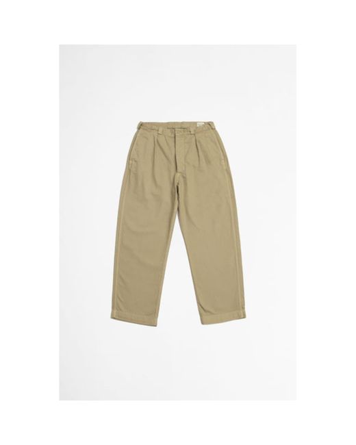 M 52 French Army Pants Sand Beige 1 di Orslow in Natural da Uomo