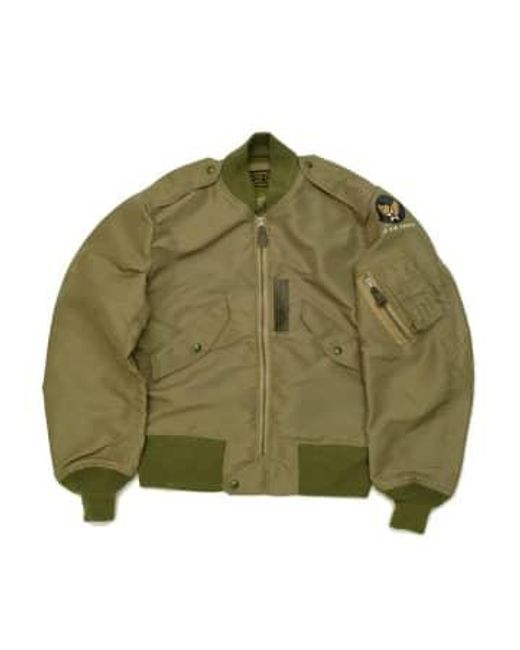 Buzz Rickson's Green L-2 Reed Products Inc Jacket for men