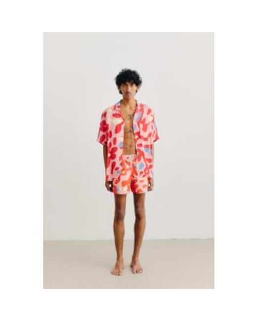 A Kind Of Guise Red Gili Swimshorts Reef S for men
