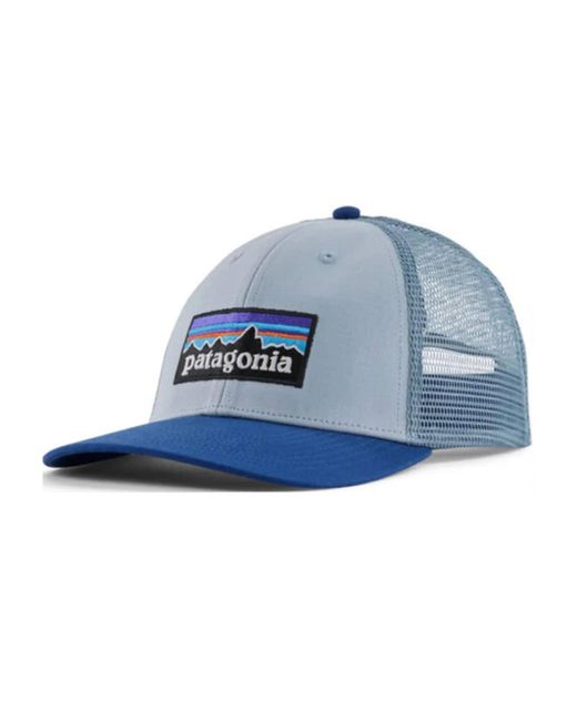Patagonia P-6 Logo Trucker Hat Steam Blue for Men | Lyst UK