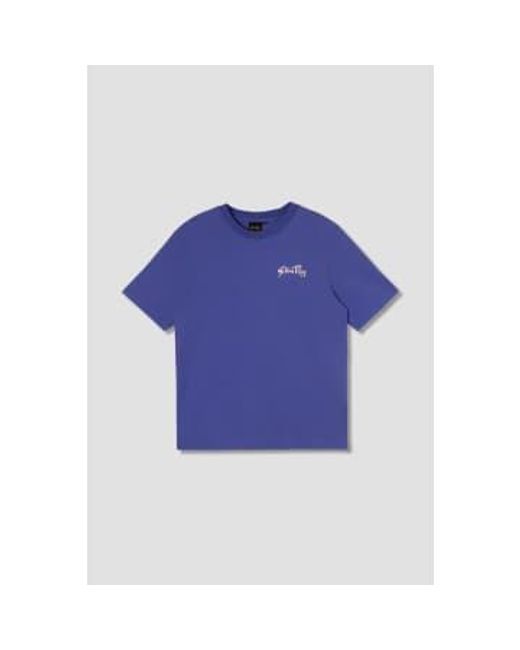 Stan T Shirt Iris di Stan Ray in Blue da Uomo