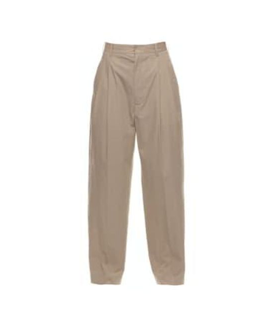 Pantalones la R63084505 Papel viejo 52 Hache de color Natural