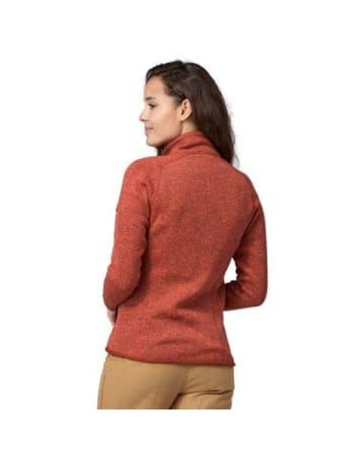Better sweater fleece pimento camisa roja Patagonia de color Red