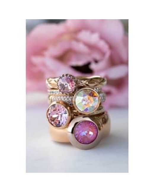 qudo White Basic Ring Small Deluxe Gold 60