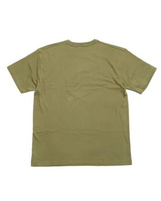 Buzz Rickson's Green Olive Government Issue T Shirt Xxl for men