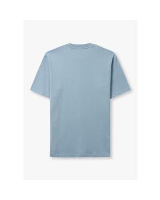 Penfield Blue S Embroidered Mountain T-shirt for men