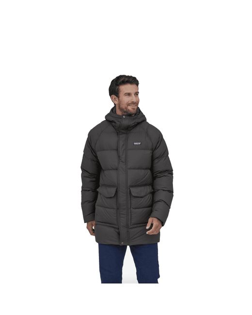 Patagonia Silent Down Parka in Gray for Men | Lyst