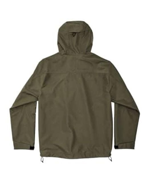 Filson Green Swiftwater Rain Service Jacket S for men