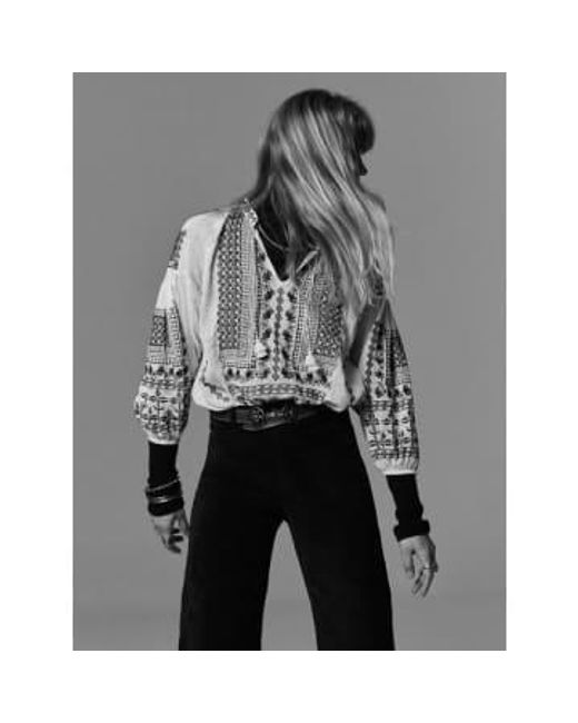 MAISON HOTEL White Gertrude Blouse Off Off / S