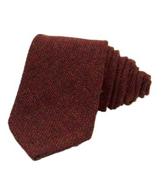 40 Colori Gray Donegal Tie for men