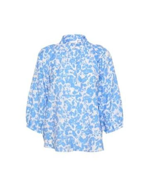 Saint Tropez Blue Daphnesz Shirt Ultramarine Porce M