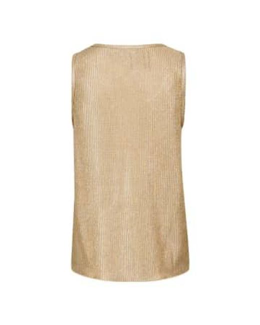Saint Tropez Natural Evy top in