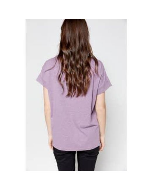 Karleen T Shirt di Ichi in Purple