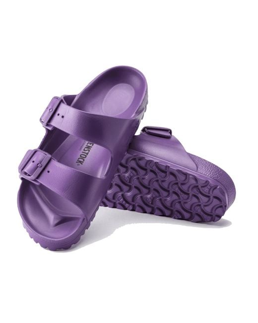 Birkenstock Purple Arizona Eva Sandals Bright Violet