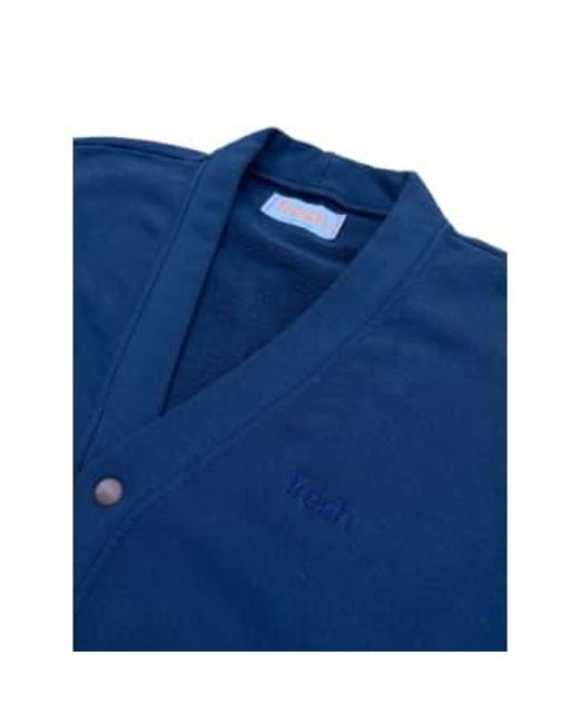 Fresh Blue Tré Cotton Cardigan