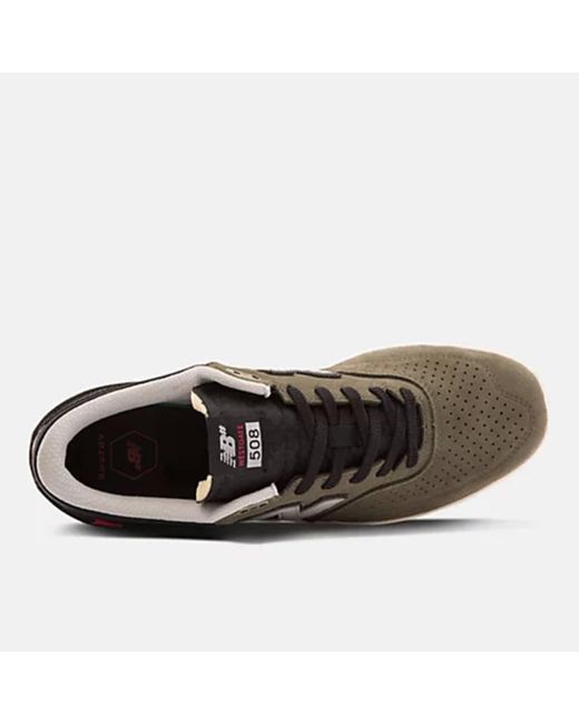 Nm 508 Olive Black Skate Shoes for Men 