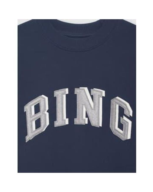 Anine Bing Blue Tyler Sweatshirt S / Navy