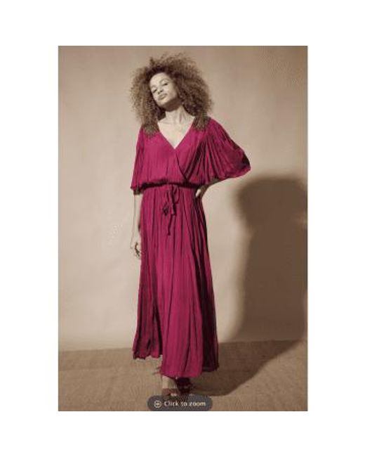 Louizon Pink Astral Dress T2