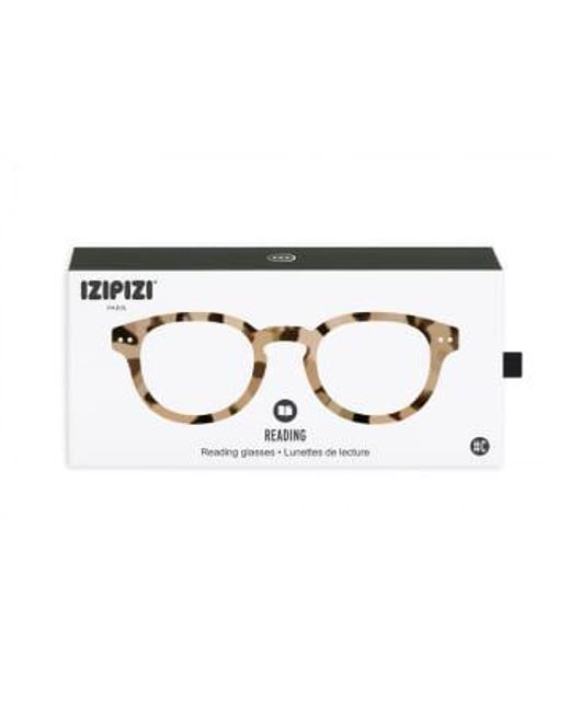 Izipizi C Light Tortoise Reading Glasses 1 + /brown/white