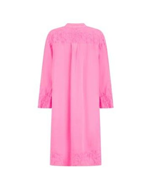 Pranella Ula Pink Shirt Size Medium