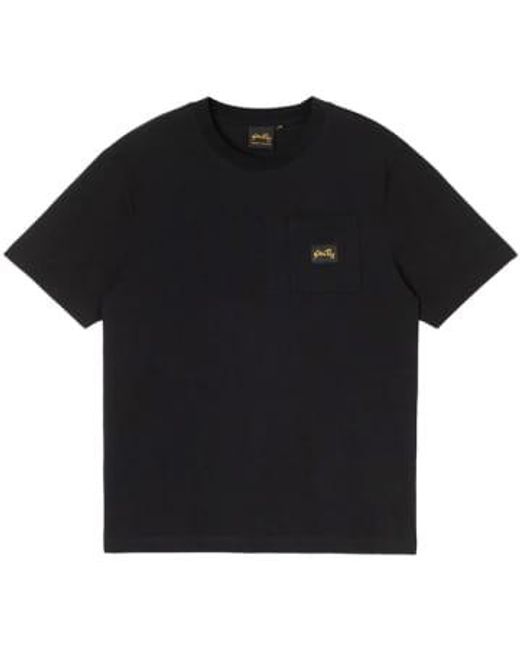 Stan Ray Patch -taschen -t -shirt in Black für Herren