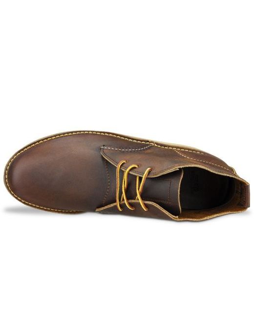 red wing weekender chukka copper rough and tough