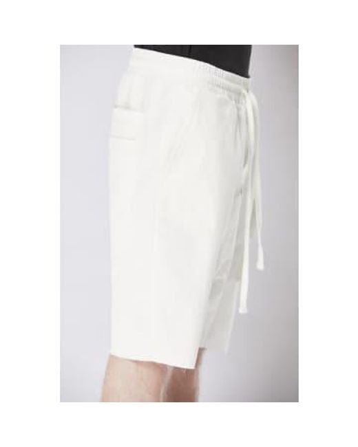 Thom Krom White M St 417 Shorts Cream Large for men