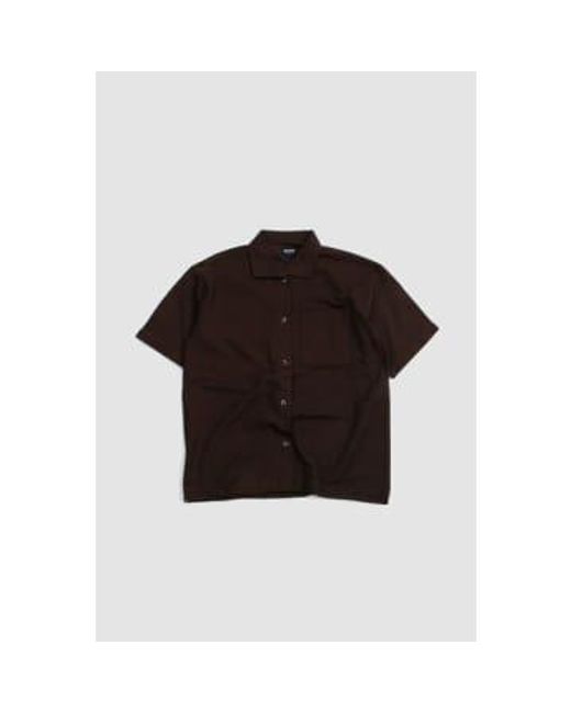 Arpenteur Black Coral Shirt Rachel Mesh Soil Brown S for men