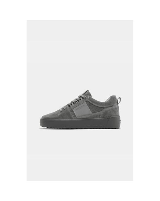 Android Homme Grey Point Dume Stingray Nubuck Low Sneakers for men