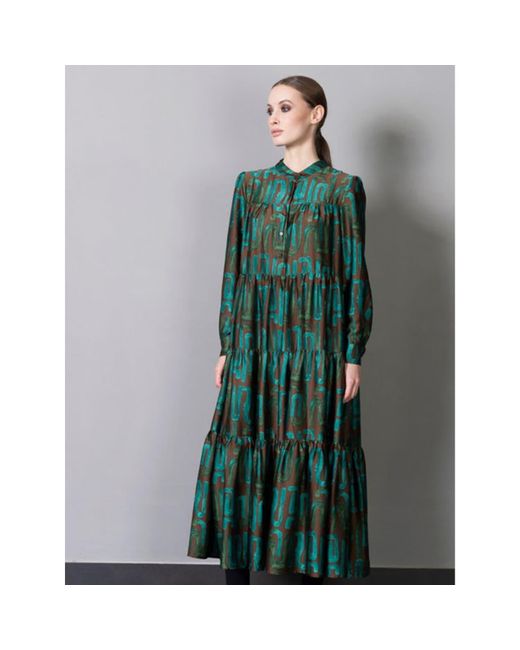 Anonyme Queen Damia Maxi Dress in Green | Lyst