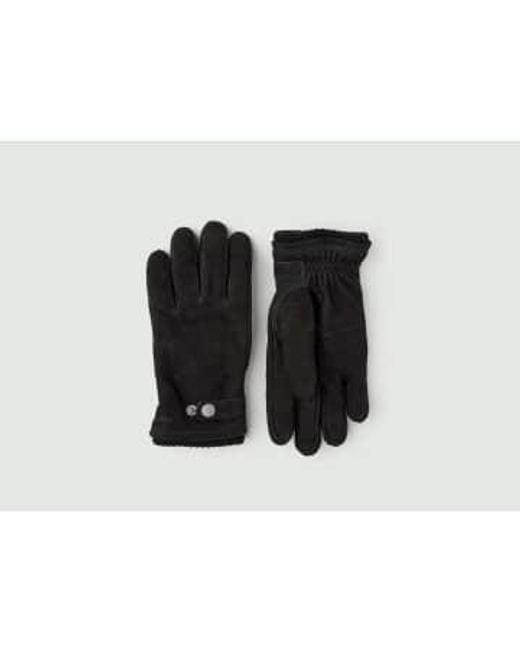 Hestra Black Bergvik Gloves 9 for men