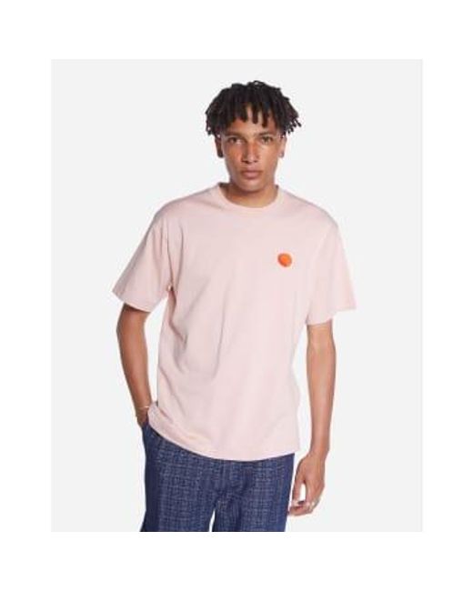 Camiseta draco gran tamaño pastel rosa Olow de hombre de color Pink