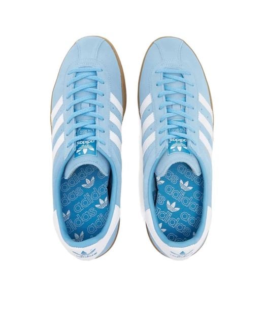 Broomfield Light Blue, White & Gold Metallic adidas de hombre | Lyst