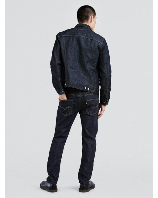 Levi's Blue 502 Taper Rock Cod Jeans for men