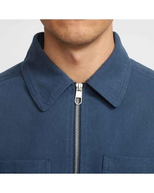 Revolution Blue Dark Navy Zip Jacket S for men
