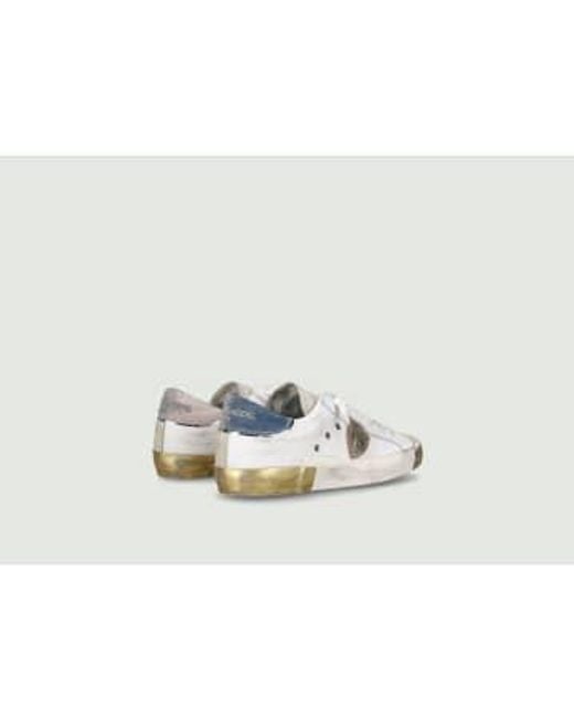 Philippe Model White Prsx Low Sneakers 36 for men